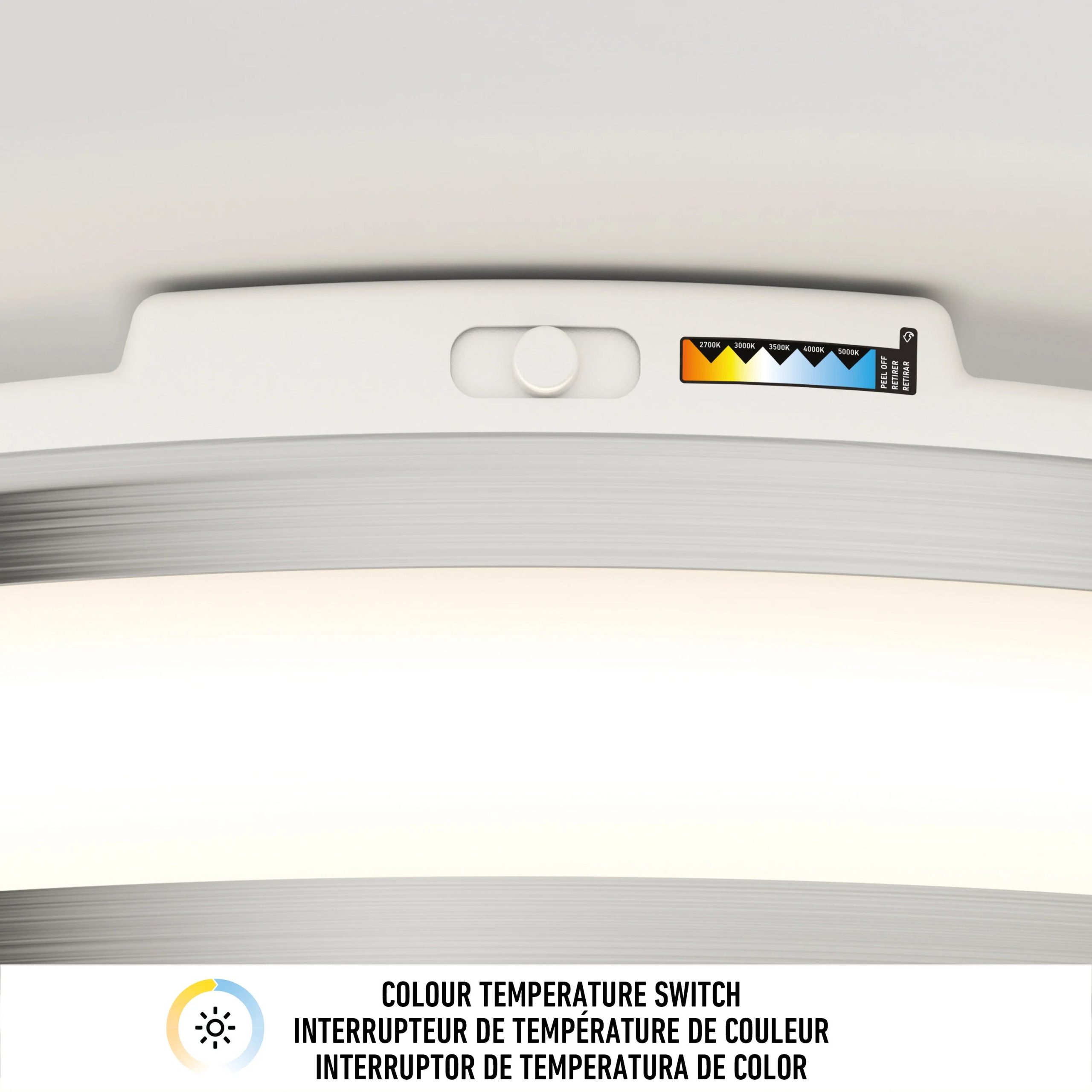 Artika Hemisphere 15 in. (38 cm) Modern LED Flush Mount Ceiling Light 5 CCT - Image 13