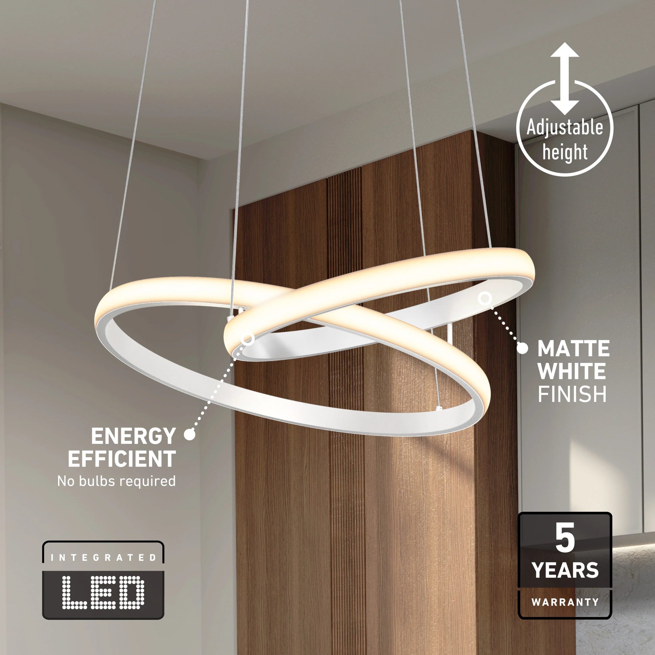 Artika Mora 28 LED Pendant, 5CCT - Image 11