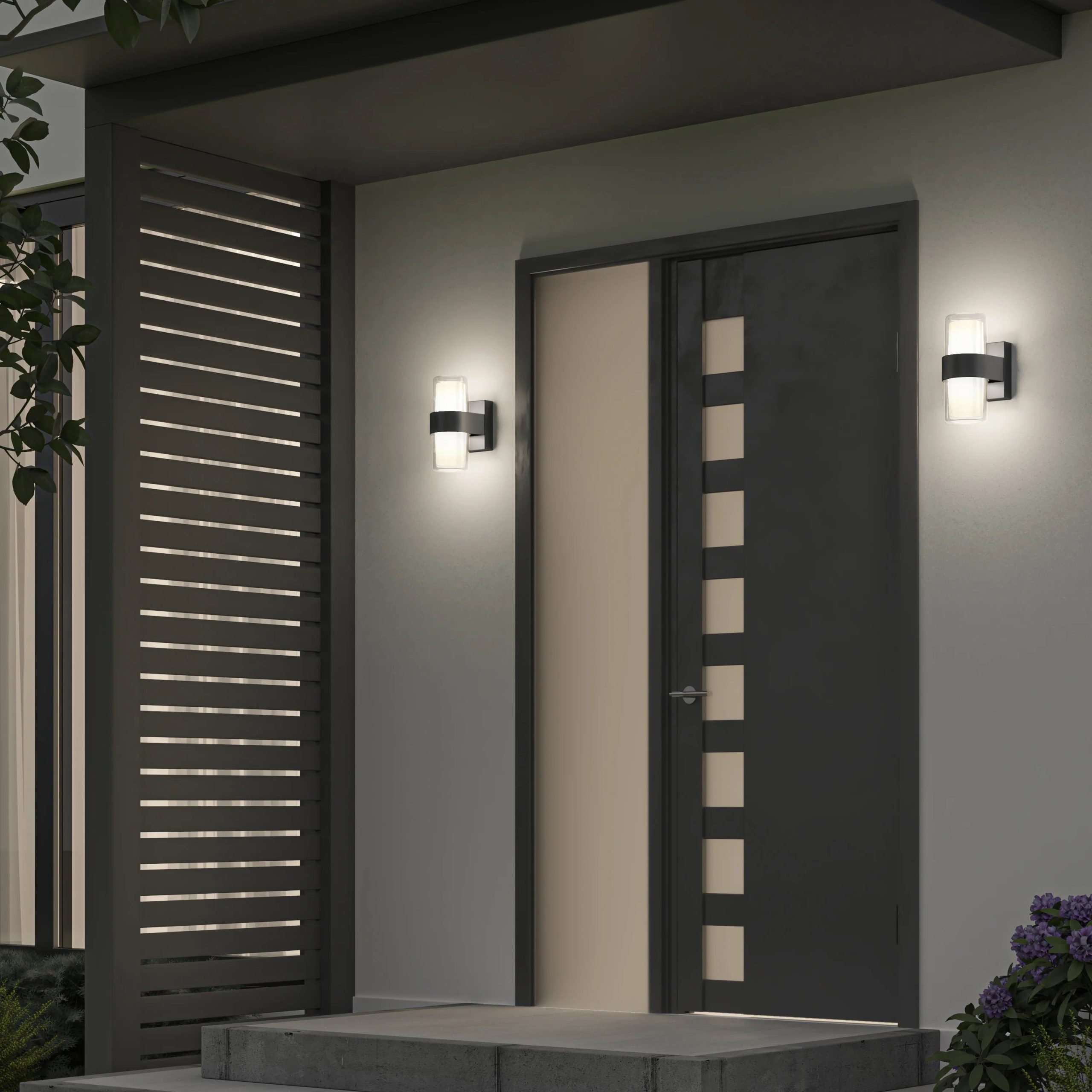 Artika Colton modern LED indoor-outdoor wall light 5 CCT - Image 2