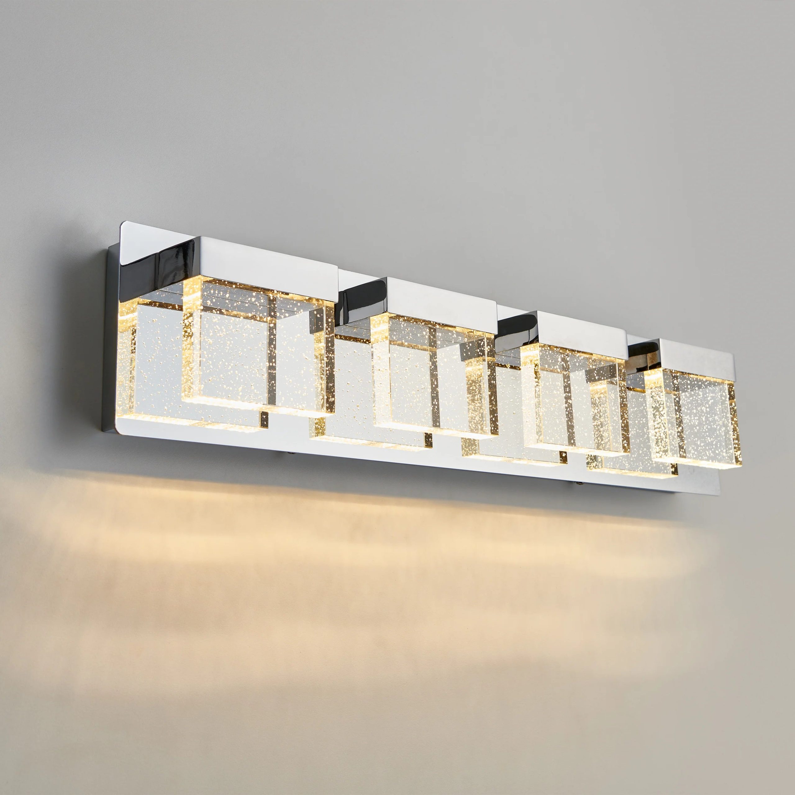 Artika Bubble Cube 24-in (61 cm) 4-Light Modern LED Vanity Light Bar for Bathroom