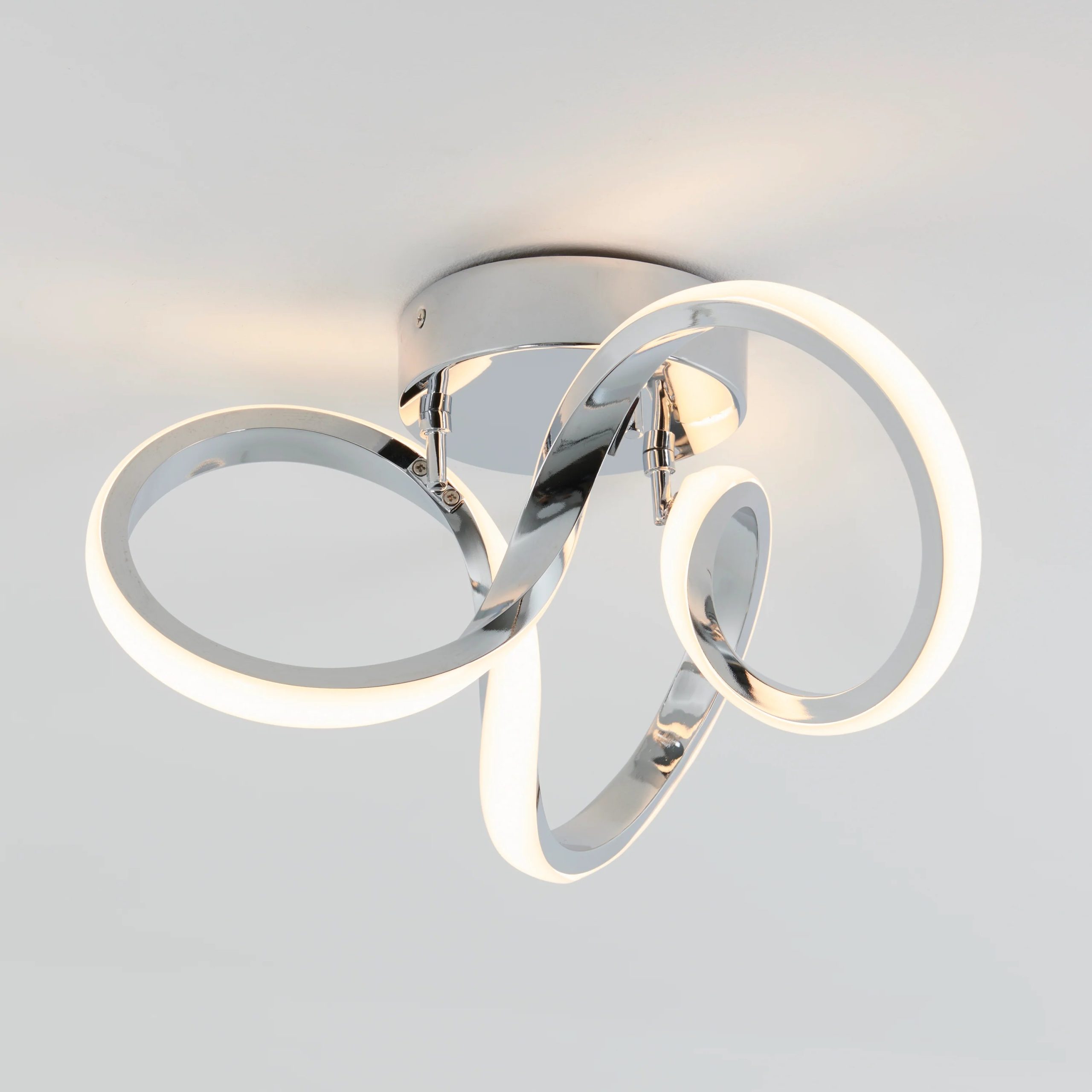 Artika Swirl 14 in. (35 cm) Modern LED Flush Mount Ceiling Light - Image 4