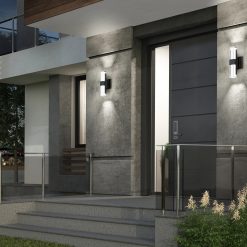 Alternative view of Artika Gemini indoor-outdoor LED wall light