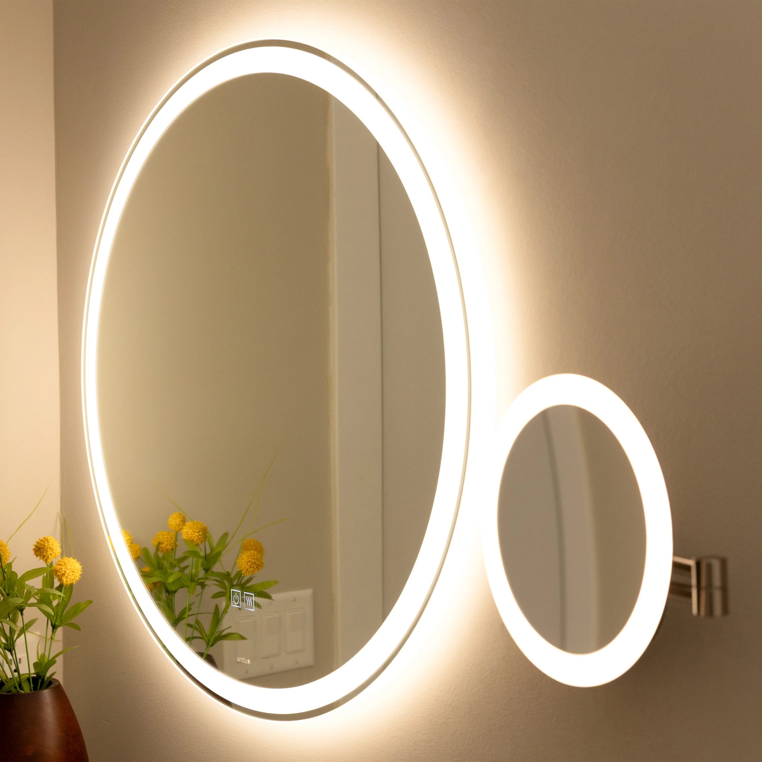 Artika Radia 9 in. (23 cm) Cordless LED Cosmetic Mirror - Image 10
