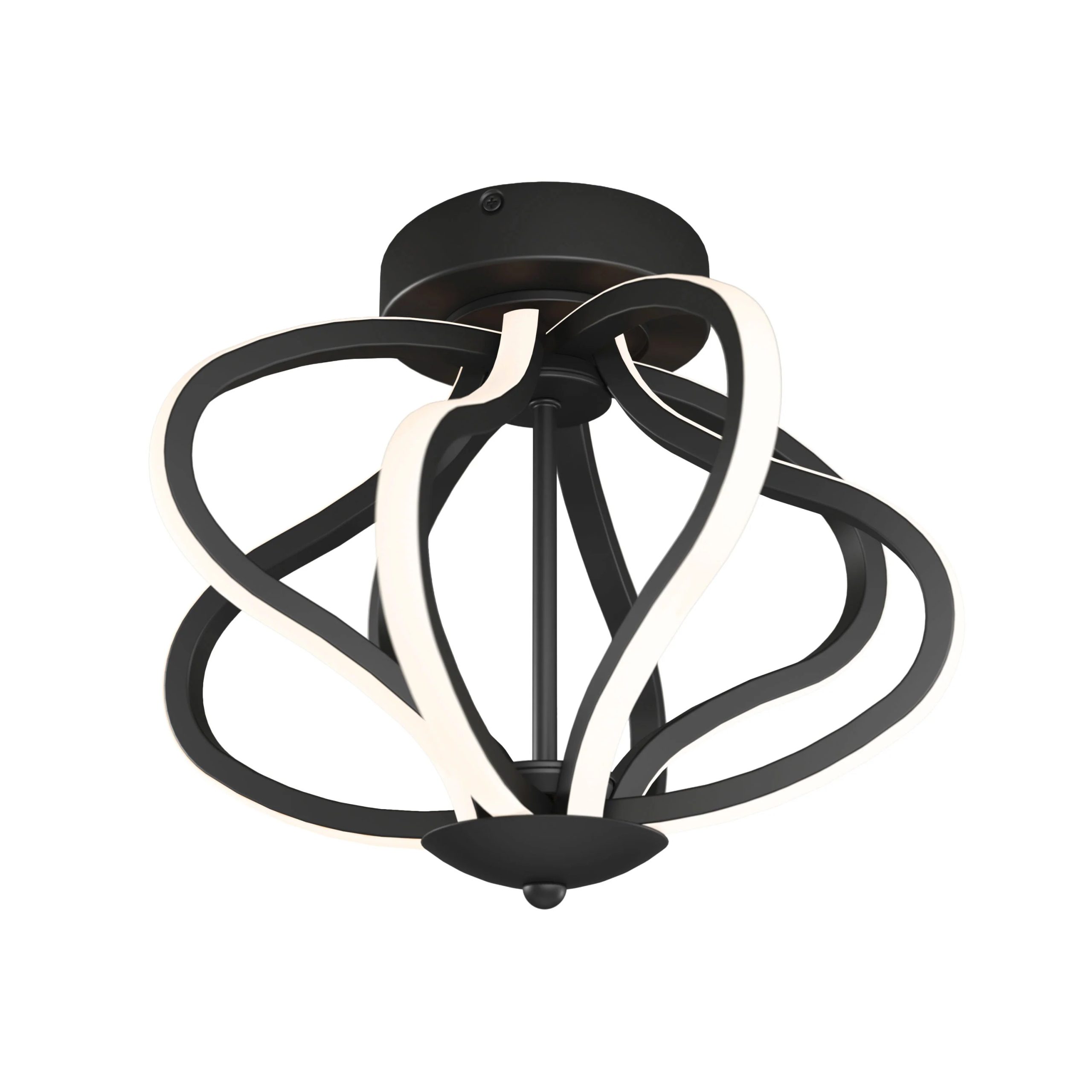 Artika Meridian 12 in. (31 cm) Modern LED Flush Mount Ceiling Light - Image 9