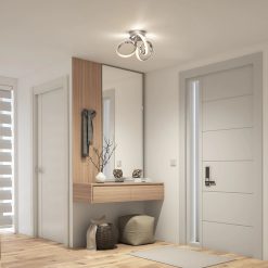 Alternative view of Artika Swirl 14 in. (35 cm) Modern LED Flush Mount Ceiling Light