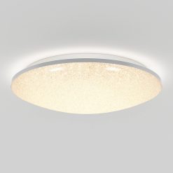Artika Sparkle 18 in. (45 cm) Modern LED Flush Mount Ceiling Light - With Remote