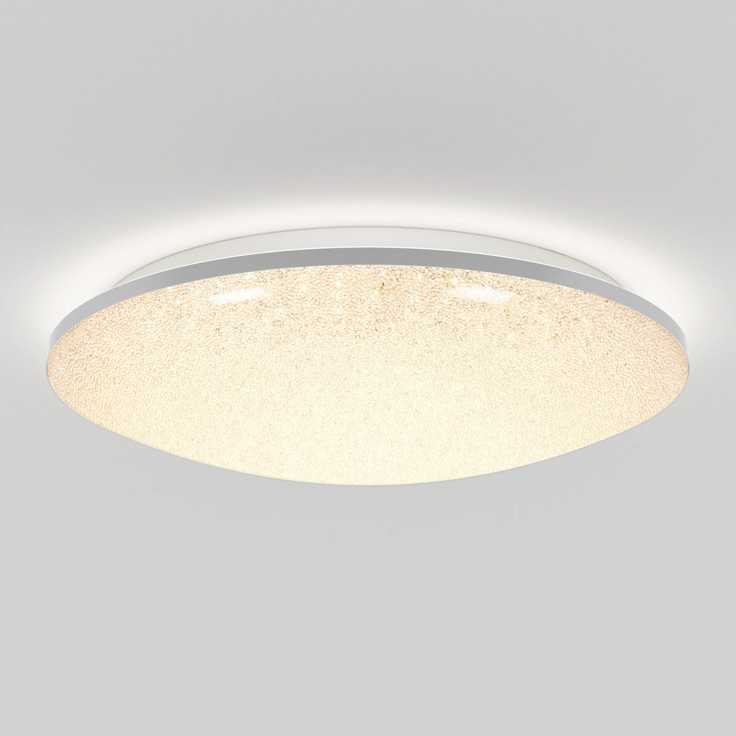 Artika Sparkle 18 in. (45 cm) Modern LED Flush Mount Ceiling Light - With Remote
