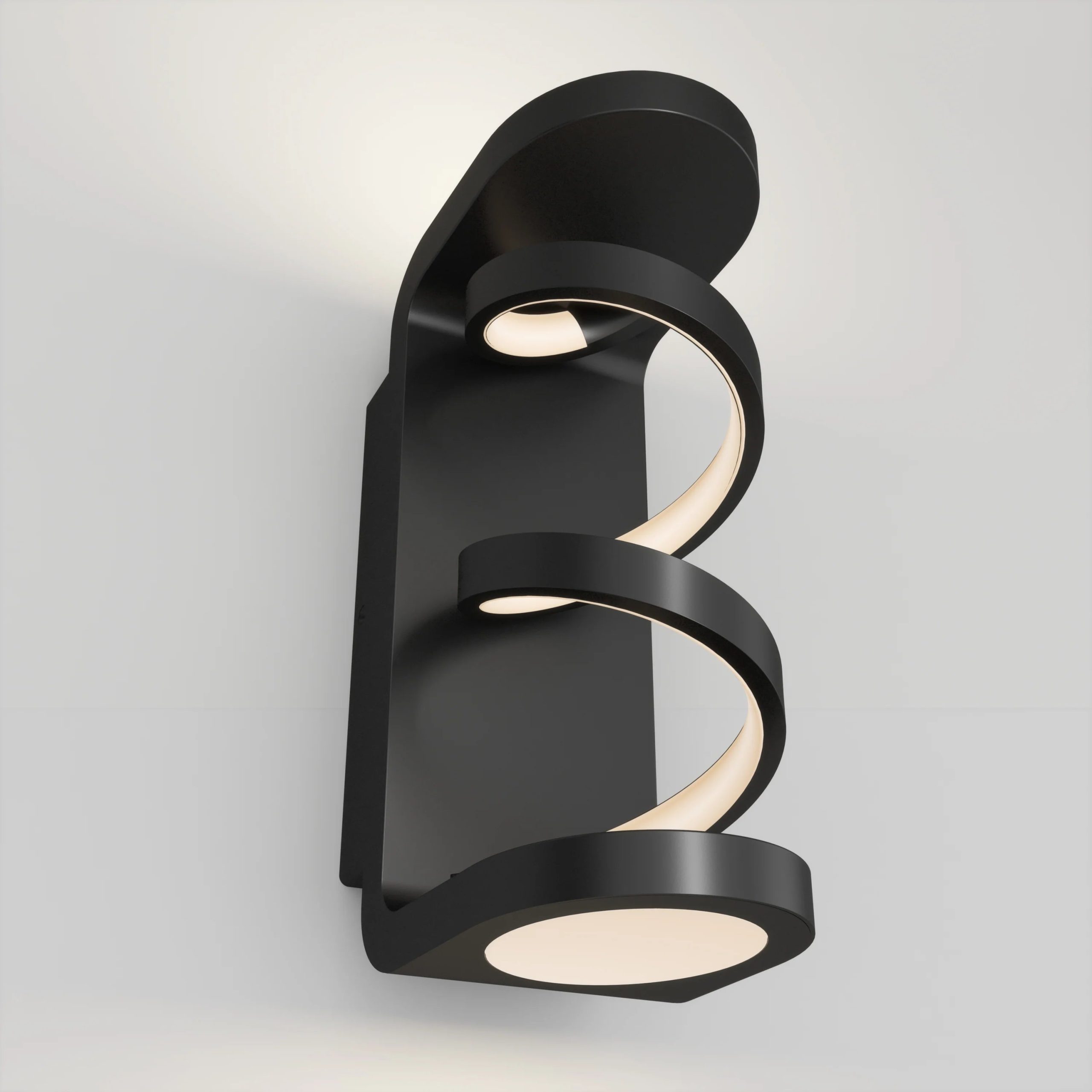 Artika Swirl indoor-outdoor LED wall light